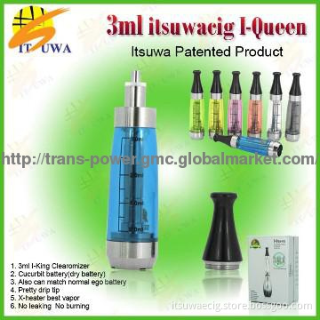trans-power patent Best Electronic Cigarettes I-Queen tank atomize